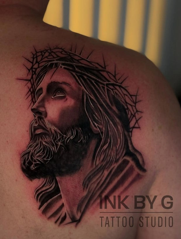 Religious Tattoo Waalwijk | Ink by G